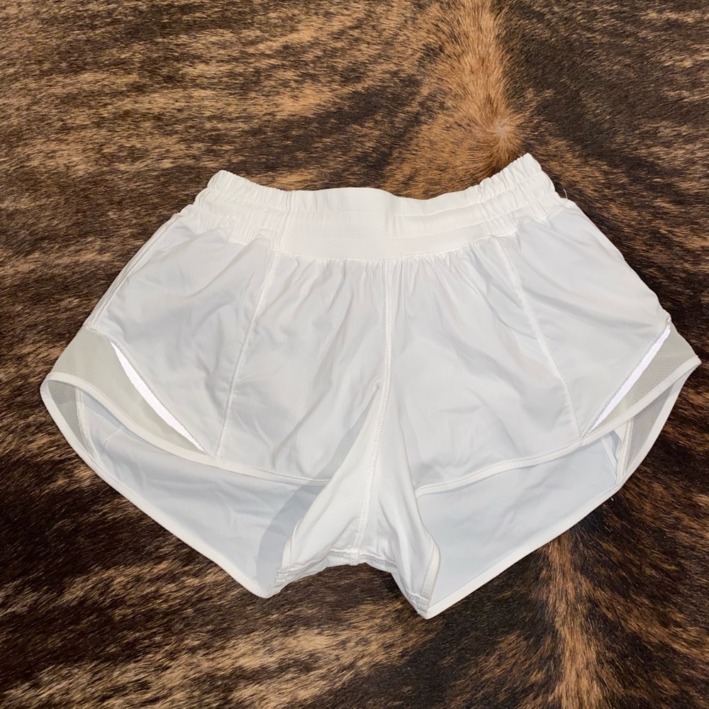 White Hotty Hot Shorts